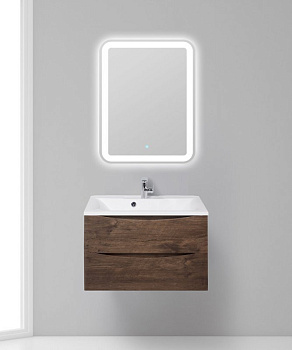 Раковина из литьевого мрамора BelBagno BB750/450-LV-MR-PR Раковина из литьевого мрамора BelBagno BB750/450-LV-MR-PR