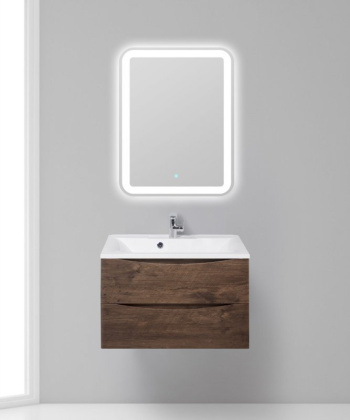 Раковина из литьевого мрамора BelBagno BB750/450-LV-MR-PR Раковина из литьевого мрамора BelBagno BB750/450-LV-MR-PR