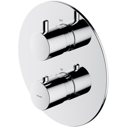 Смеситель термостатический для душа, элемент наружного монтажа OMNIRES Y Y1236ROCR (хром)