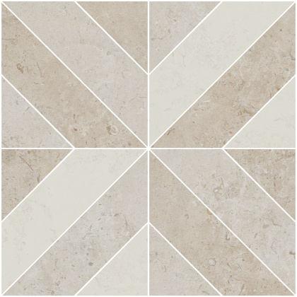 Декор Про Лаймстоун бежевый матовый 60x60x0,9