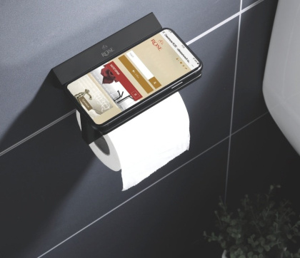 Бумагодержатель, RG1605H Rose, Черный