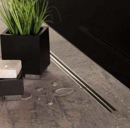 13100026 Душевой лоток Pestan Confluo Slim Line 550+ Исполнение: Хром матовый  13100026 Душевой лоток Pestan Confluo Slim Line 550+ Исполнение: Хром матовый