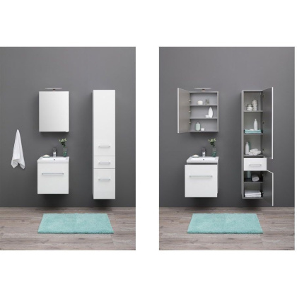 Тумба с раковиной Aquanet Порто 50 белый