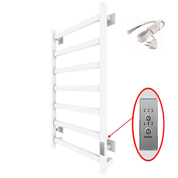 Полотенцесушитель Пэк сп 20 кв 80х50 белый ВГП Полотенцесушитель Пэк сп 20 кв 80х50 белый ВГП