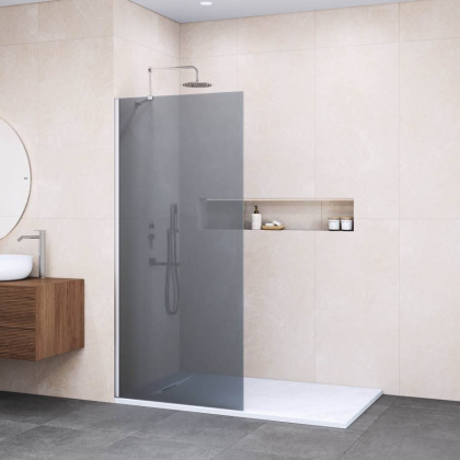 Душевая перегородка 60*195 RGW WA-102 Хром/Тонированное(серое)/6 мм (590-605) (Easy) Душевая перегородка 60*195 RGW WA-102 Хром/Тонированное(серое)/6 мм (590-605) (Easy)