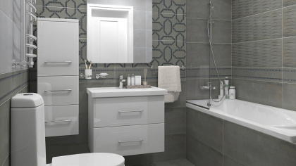 Плитка настенная 13068R Раваль серый структура обрезной 30*89,5*12,5 (4шт/1,07м2), м2 Плитка настенная 13068R Раваль серый структура обрезной 30*89,5*12,5 (4шт/1,07м2), м2