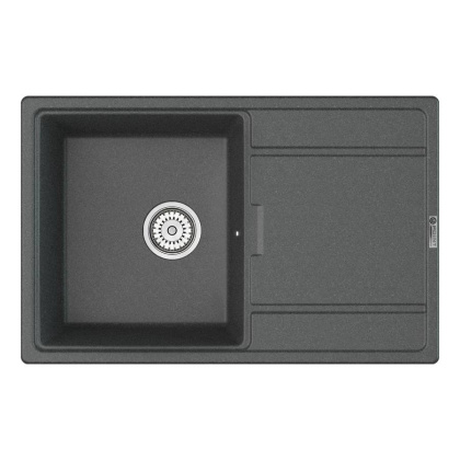 Мойка кухонная Point Лаура 78 PN3005GR, графит Мойка кухонная Point Лаура 78 PN3005GR, графит