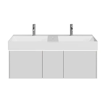 Тумба GRANDE подвесная 120, 3 ящика, архитектурный серый Тумба GRANDE подвесная 120, 3 ящика, архитектурный серый