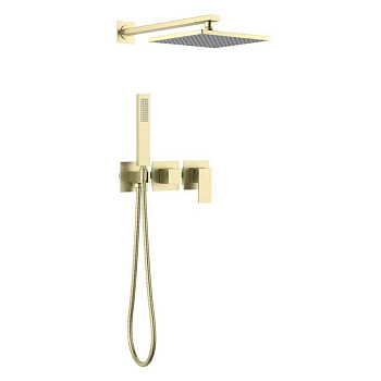 Душевая система Timo Selene SX-2169/17SM скрытого монтажа, золото матовое Душевая система Timo Selene SX-2169/17SM скрытого монтажа, золото матовое