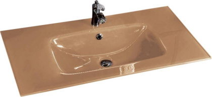 Столешница стекло 100см моноблок CAPPUCINO monaco Столешница стекло 100см моноблок CAPPUCINO monaco