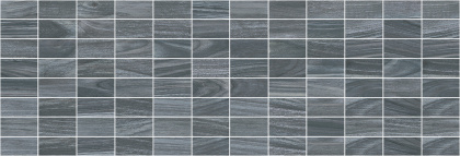 Декор MM60068 Zen мозаичный чёрный 20*60,шт Декор MM60068 Zen мозаичный чёрный 20*60,шт
