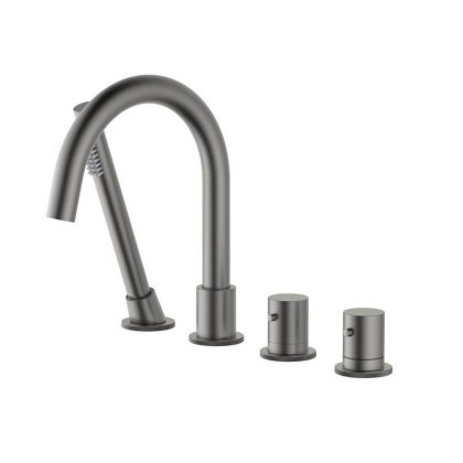 Смеситель для ванны с душем, врезной с термостатом Timo Saona 2330/18Y черное золото Смеситель для ванны с душем, врезной с термостатом Timo Saona 2330/18Y черное золото