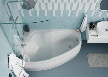 Акриловая ванна VAGNERPLAST AVONA 150x90 left Акриловая ванна VAGNERPLAST AVONA 150x90 left