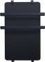 Полотенцесушитель электрический Allen Brau Infinity 100x44 с рейлингом 2.0 и креплением, черный матовый Полотенцесушитель электрический Allen Brau Infinity 100x44 с рейлингом 2.0 и креплением, черный матовый