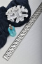 Душевой лоток 65 см Creto Zigzag CRE-650 ZN с решеткой, хром Душевой лоток 65 см Creto Zigzag CRE-650 ZN с решеткой, хром