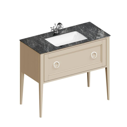 Тумба PLAZA Classic Neo напольная с ящиком 100, капучино матовая PL.CN.100.1\CAP.M Тумба PLAZA Classic Neo напольная с ящиком 100, капучино матовая PL.CN.100.1\CAP.M