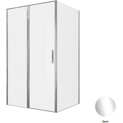 Душевой уголок Allen Brau Priority 120x80 3.31031.00 + 3.31040.00 хром