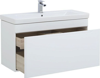 Тумба под раковину Aquanet София 105 белый
