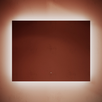 Зеркало для ванной комнаты SANCOS SQUARE 900х700 с подсветкой, арт. SQ900