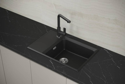 Мойка кухонная Point Этна 78 черный Мойка кухонная Point Этна 78 черный