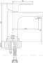 Смеситель для раковины Aquanet Cubic SD90443-2