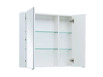 Зеркало-шкаф Aquanet Палермо 80 белый Зеркало-шкаф Aquanet Палермо 80 белый