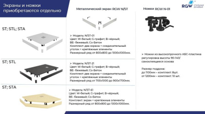 Экран для поддона RGW N/ST-21  90*120 (прямоуг) (Белый) Экран для поддона RGW N/ST-21  90*120 (прямоуг) (Белый)