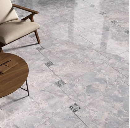 Керамогранит SG809602R Парнас серый обрезной лаппатированный (40*80*11) (4шт/1,28м2)