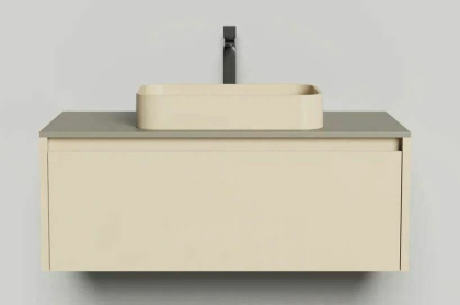 Подвесная тумба Domino 1000, эмаль, гладкий фасад