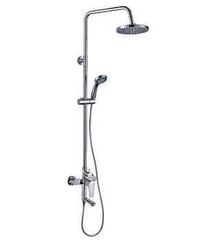 Смеситель Rossinka S35-46 для ванны и душа с регулируемой высотой штанги и лейкой "Тропический дождь" Смеситель Rossinka S35-46 для ванны и душа с регулируемой высотой штанги и лейкой "Тропический дождь"