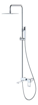Стойка для душа Q ChromeChrome_Комплект Стойка для душа Q ChromeChrome_Комплект