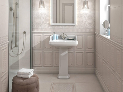 Багет BLE009 Сорбонна бежевый 5,5*25*18(уп/13шт), шт