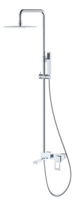 Стойка для душа Q ChromeChrome_Комплект Стойка для душа Q ChromeChrome_Комплект