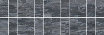 Декор MM60068 Zen мозаичный чёрный 20*60,шт Декор MM60068 Zen мозаичный чёрный 20*60,шт