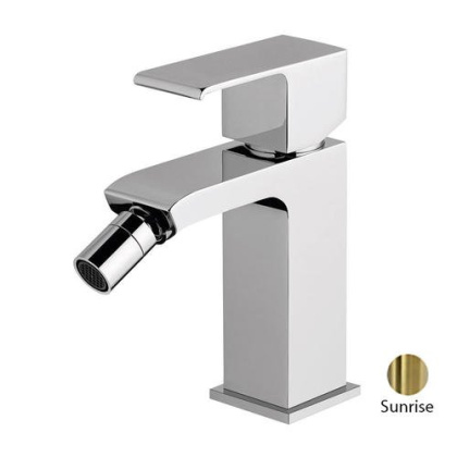 PORTA-BS1-SR Смеситель на биде однорычажный, с донным клапаном, исполнение sunrise PORTA-BS1-SR Смеситель на биде однорычажный, с донным клапаном, исполнение sunrise
