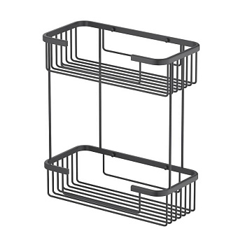 Полка двойная Timo Saona 13083/03 черный Полка двойная Timo Saona 13083/03 черный
