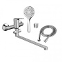 D1095000 Norma Смеситель Для ванны и душа с универсальным изливом и душевым набором D1095000 Norma Смеситель Для ванны и душа с универсальным изливом и душевым набором