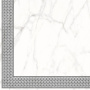 7346-0002-1001 Декор кер. Каррара Нова_LB Бел. 45*45 _геометрия_ 1 \4