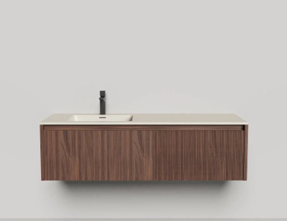 Подвесная тумба Domino 1400, шпон, Onda Plus