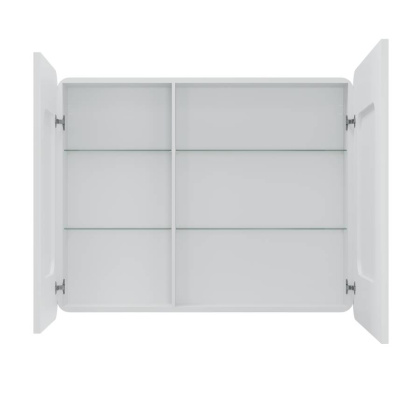 Зеркальный шкаф Creto Eles с LED-подсветкой 1000х800 Зеркальный шкаф Creto Eles с LED-подсветкой 1000х800