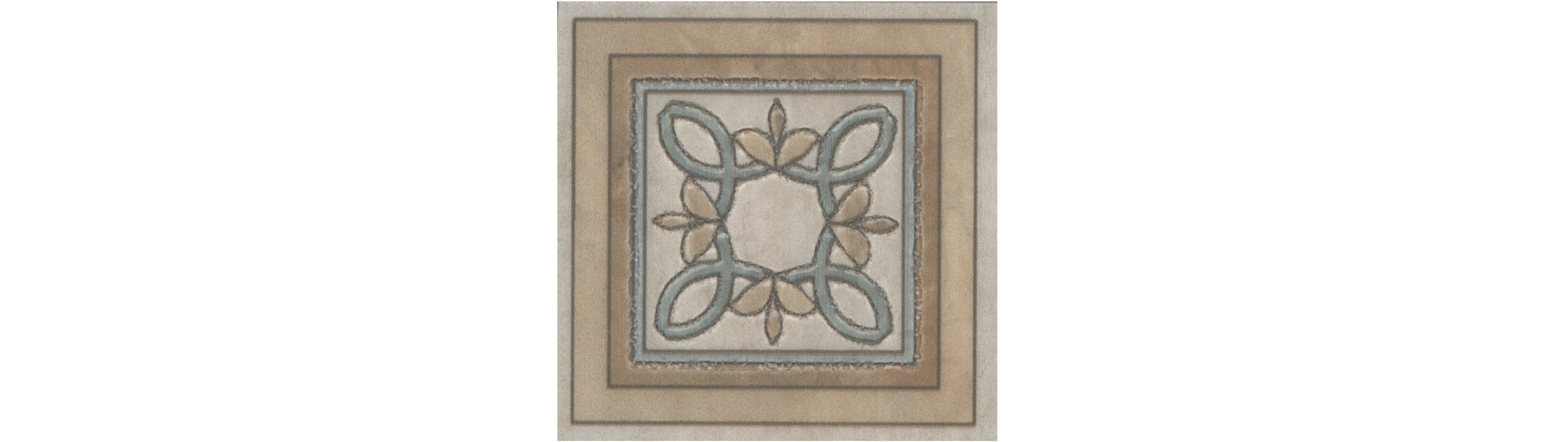 Декор Эвора глянцевый 9,6x9,6x0,9