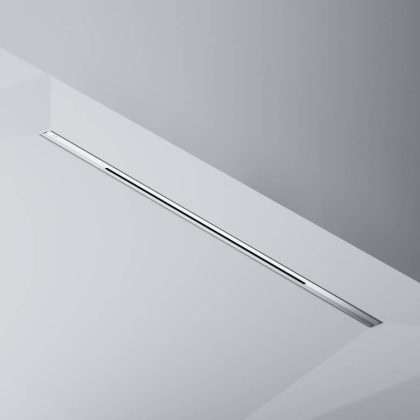 W01SC-S11-100-05SB MasterFlow Трап для душа линейный универс затвор Slim line 100см цвет сталь мат