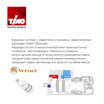Душевая система Timo Petruma SX-5029/03SM скрытого монтажа с термостатом, черная матовая Душевая система Timo Petruma SX-5029/03SM скрытого монтажа с термостатом, черная матовая