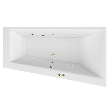 Ванна EXCELLENT Sfera Slim 170x100 (правая) "SOFT" (бронза) Ванна EXCELLENT Sfera Slim 170x100 (правая) "SOFT" (бронза)
