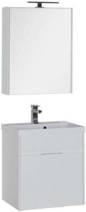 Мебель для ванной Aquanet Латина 60 белый (1 ящик) Мебель для ванной Aquanet Латина 60 белый (1 ящик)