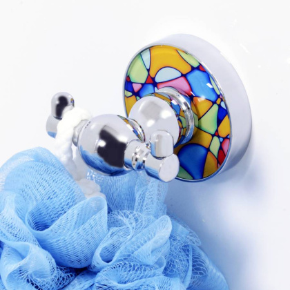 Крючок двойной Diemel, хром, 6,5х6х6,4 см, K-2223D