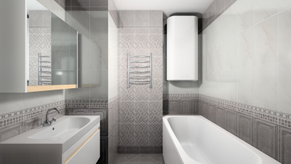 Бордюр AD\A403\6343 Гран Пале геометрия 6см*40см*6,9мм (1уп/22шт), шт