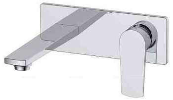 CARIN Встраиваемый смеситель для раковины, хром CAR-BLM-CRM