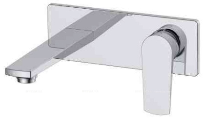 CARIN Встраиваемый смеситель для раковины, хром CAR-BLM-CRM