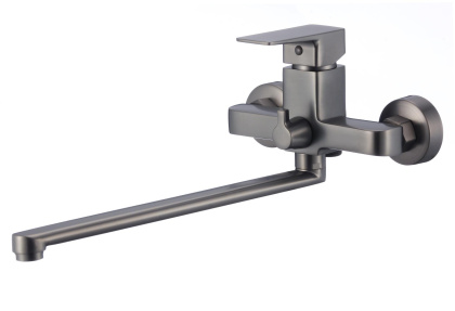 Смеситель для ванны с длинным изливом 25221NRGM NAVARRA OLIVE'S Смеситель для ванны с длинным изливом 25221NRGM NAVARRA OLIVE'S